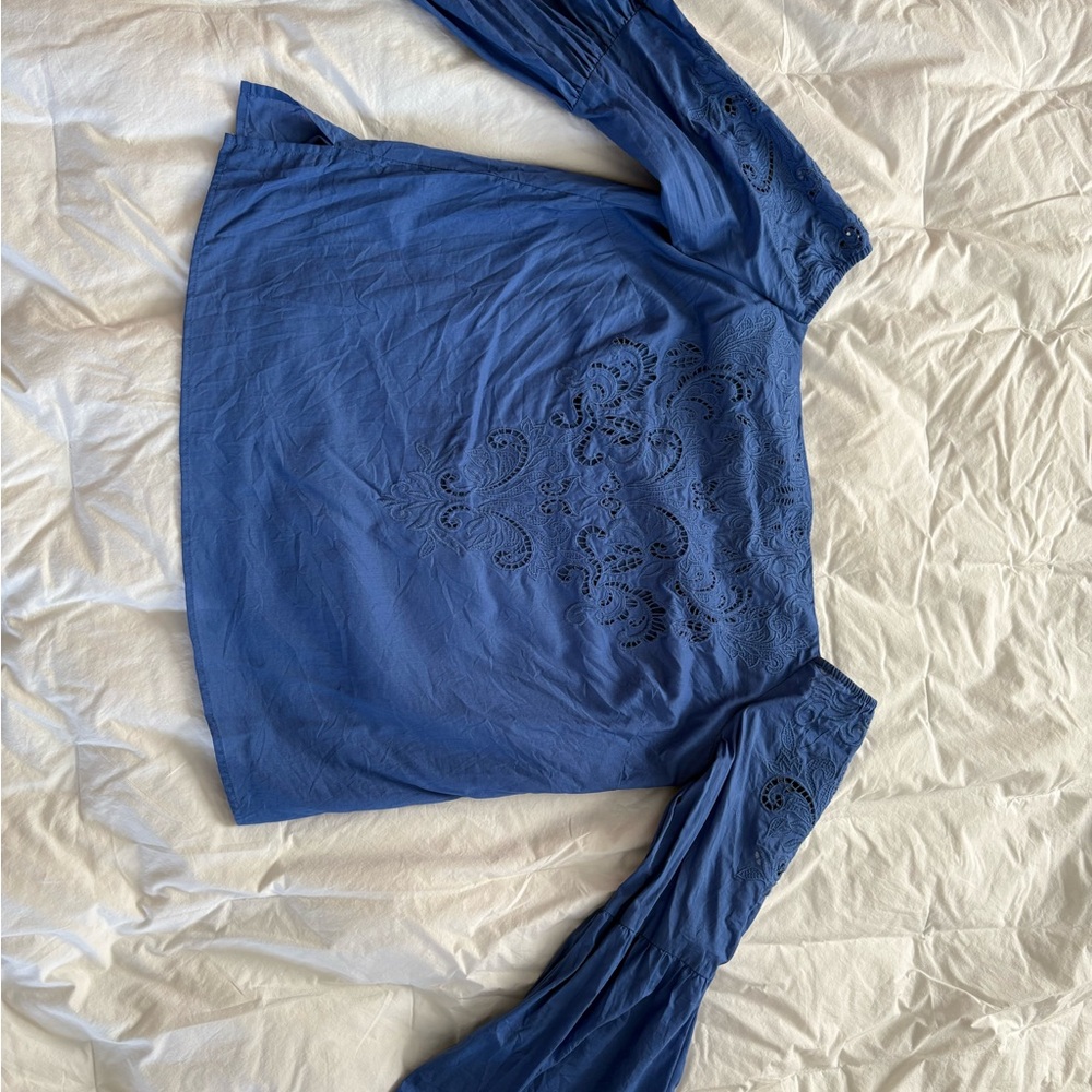 Chico's Vibrant Blue Blouse